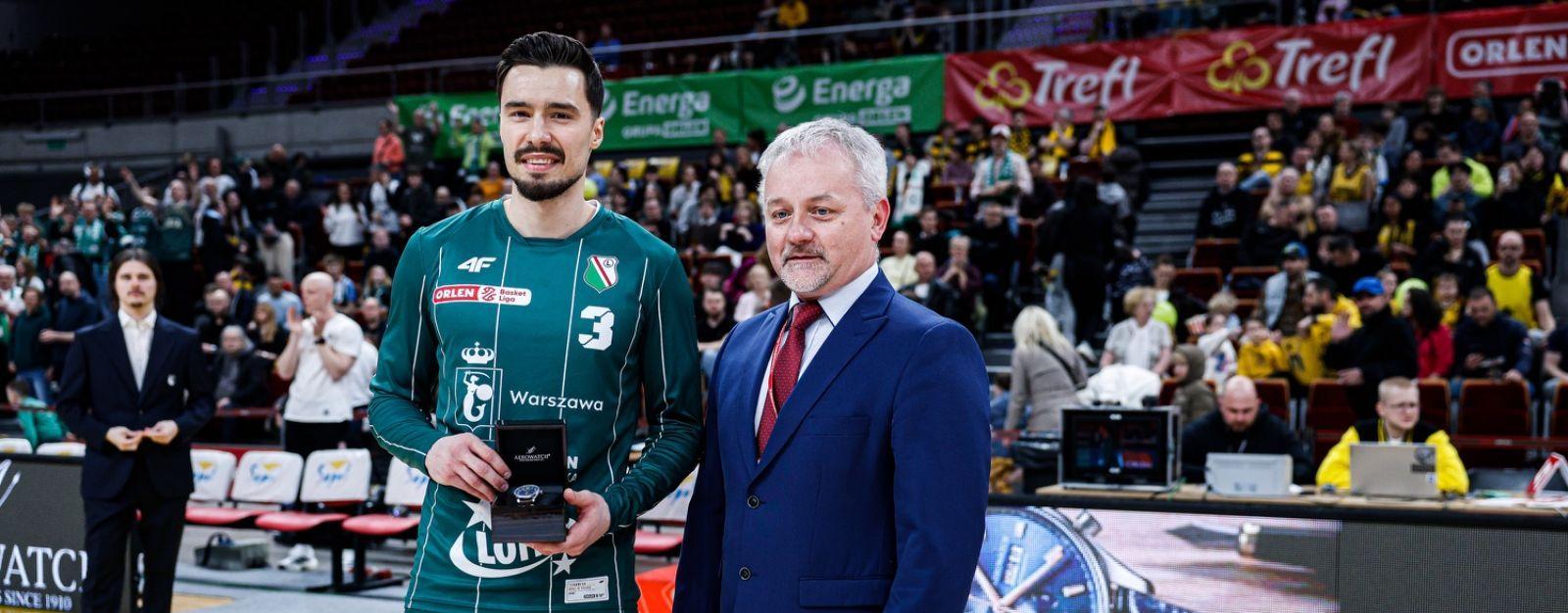 Andrzej Pluta MVP lutego i marca